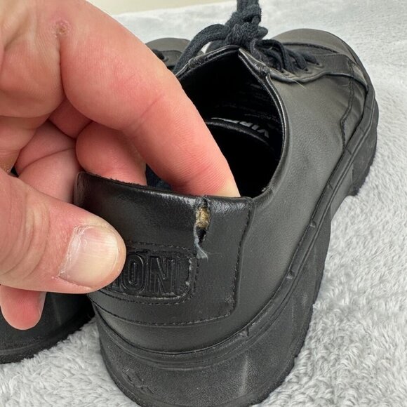 Viron 1968 Black Chunky Platform Shoes Men’s Size 41 EU - Picture 7 of 14